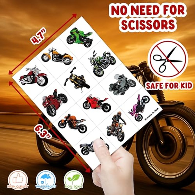 100 Pcs Soccer Fan Temporary Tattoo Set ? Premium Football Designs, Pre-Cut for Easy Application, Ideal for Game Day, Watch Parties & Fan Support