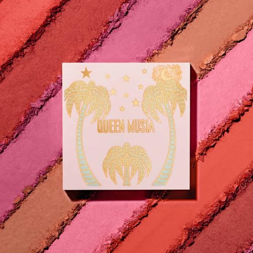 Queen Musia Plaisir Nostalgique Hybrid Blush - Lightweight Powder-Cream, Buildable, Longwear, MIDCENTURY PINK