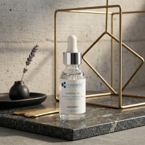 Hydrating Niacinamide Face Serum with Hyaluronic Acid & Vitamin B5 – Improves Skin Texture & Pores – 1 Fl Oz