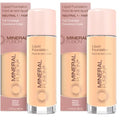 Mineral Fusion Liquid Foundation, Neutral 1, 1 Ounce (Packaging May Vary) (Pack of 2)