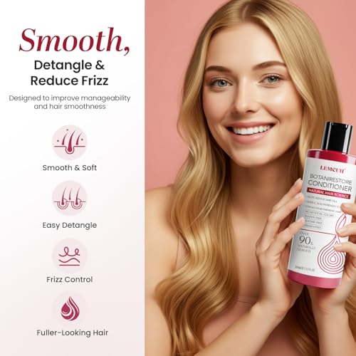Onion Hair Growth Shampoo & Conditioner Set with Biotin & Rosemary for Thinning Hair - Nourishing, Paraben-Free
