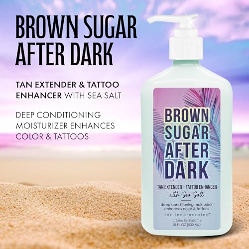 Brown Sugar After Dark Sea Salt Tan Extender & Tattoo Enhancer - 18 Fl Oz