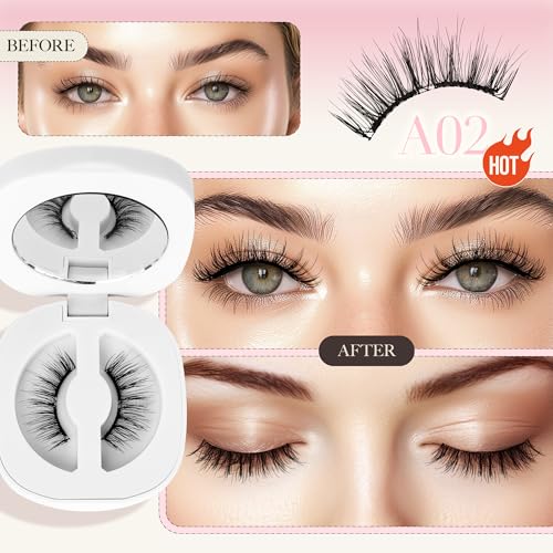 LASHVIEW Aurora Magnetic Eyelashes with Applicator - NEW A02-NEW