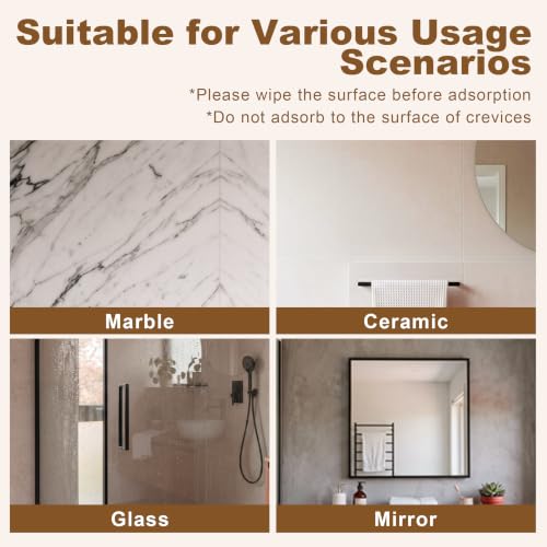 Rechargeable Trifold Makeup Mirror with Lights & Suction - 3X/2X/1X Magnification, 360° Rotation, Portable Vanity for Travel & Bedroom
