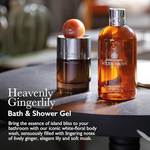 Molton Brown Heavenly Gingerlily Body Wash - Bath & Shower Gel (New Version) 10 fl oz