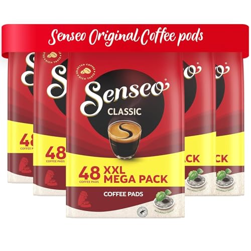 Senseo Classic Medium Roast Coffee Pods 48 Count Pack of 5 - 240 Total