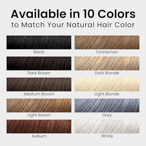 ECLIPSE Hair Fibers Black 30g - Instant Thinning Hair Concealer, Salon Quality