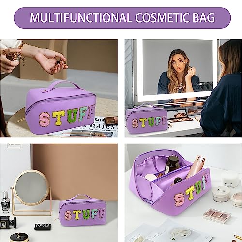Buffalo Plaid Tote Bag Clutch Bag for womens with Buffalo Makeup Cosmetic Bag Claus tote Set