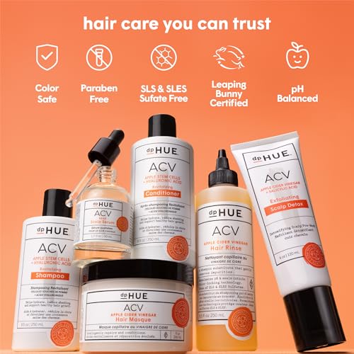 Scalp Detox Treatment with Cider Vinegar & Niacinamide - 4 oz - Improves Hair Health & Reduce Shedding