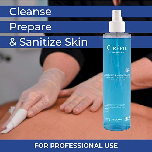 Pre & Post Waxing Care Duo Set - Blue Lotion & Moisturizing Oil for Sensitive Skin