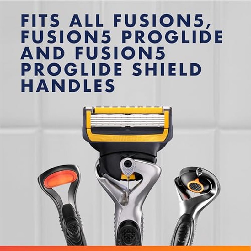 Gillette ProGlide Shield Razor Refills for Men, 4 Blade Refills