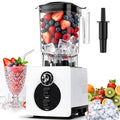 AIZIYO 2200W Heavy Duty Blender for Smoothies & Nut Milk, 60oz BPA-Free Pitcher, Dishwasher Safe, Multiple Programs, White