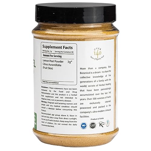 Lime Peel Powder Natural Skin Care - Vitamix & Rejuvenation - 200g