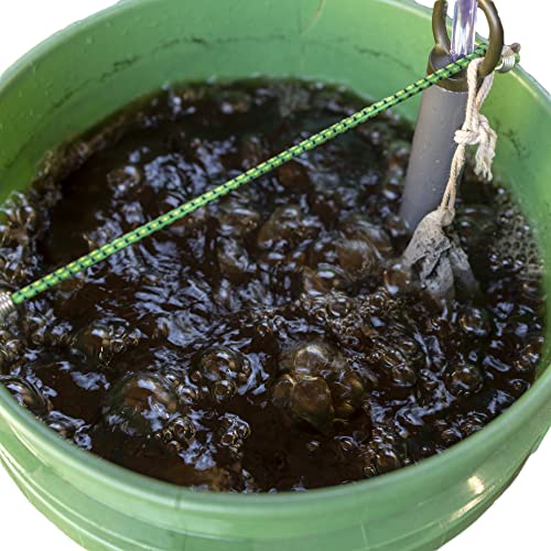 Compost Tea & Worm Casting Tea Brewer - 5 Gallon Bucket Aerator with Pump - Organic Gardening