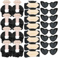 Bridesmaid Hair Clips & Scrunchies Gift Set for Bachelorette Party and Wedding
