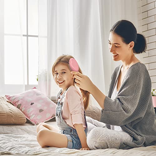 36 Pack Mini Wet Hair Brushes for Travel & Detangling - Multicolor