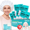 Rinse-Free Shampoo Caps Pack for Bedridden & Travel - No Rinse Hair Wash