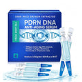 Salmon DNA Serum with Hyaluronic Acid - 30 Ampoules, 0.05 oz Each - Hydrating Anti-Aging Skincare