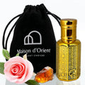 Desert Rose Perfume Oil 12?mL ? Elegant Floral Oriental with Turkish Rose Amber and Musk. Alcohol Free Long Lasting Oil, Compliment Magnet