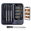 Wireless Digital Meat Thermometer with 4 Probes & IP67 Waterproof, WiFi & Bluetooth, Smart Cooking & BBQ Thermometer