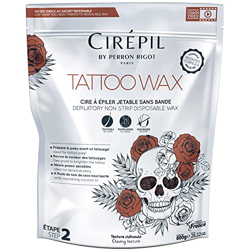 Cirepil Hard Wax Beads 800g – Stripless Tattoo-Safe Formula
