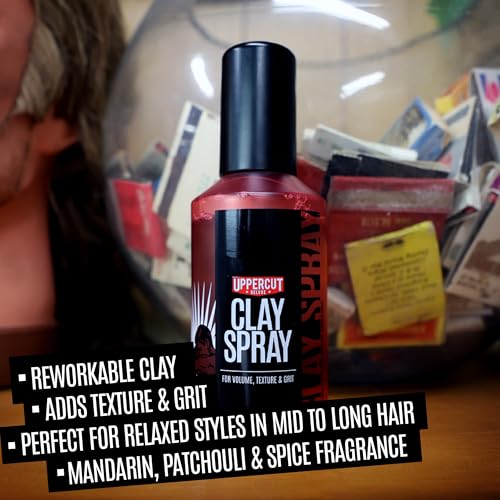 Men's Texturizing Clay Spray with Matte Finish - Volume & Hold 5oz