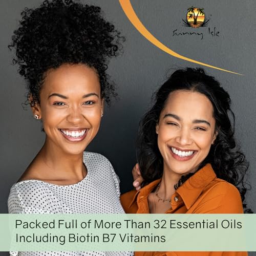 Sunny Isle Rosemary Mint Hair & Strong Roots Butter 4 oz - Biotin, Jamaican Black Castor Oil