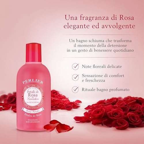 Italian Rose Body Wash 500ml - Luxurious Shower Gel for Soft Skin