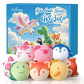 Kids Bath Bombs Set - 12 Animal-Shaped Fizzy Bath Toys with Essential Oils - Fruity Scents & Organic Formula - Perfect Gift for Children - Animal Bath Bombs Variation
