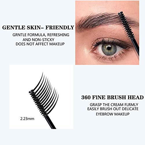 Clear Eyebrow Setting Gel,2PCS Brow Fixed Gel,Waterproof Sweat-Proof EyeBrow Gel, Long Lasting, Brows Styling Repair Liquid For Makeup