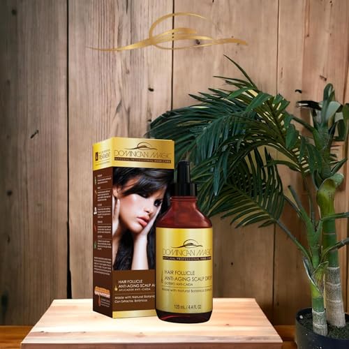 Dominican Magic Hair Follicle Anti-Ageing Scalp Drops - 4.4oz Pack of 2