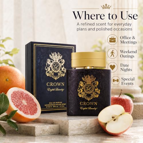 English Laundry Crown Cologne Eau de Parfum Spray - 3.4 fl oz