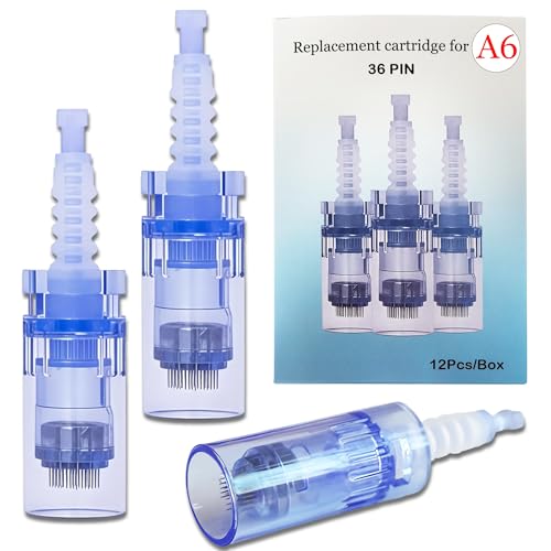 36 Pin Microneedling Pen Cartridges for Dr Pen A6 - Replacement Surface Tips