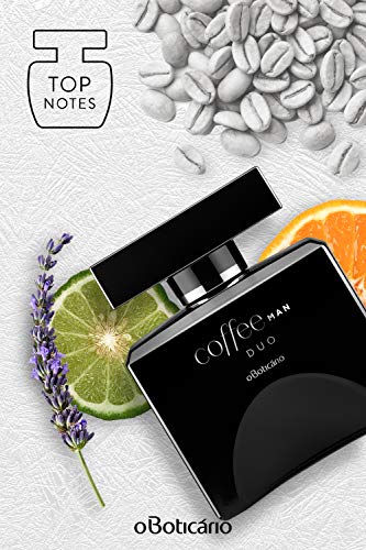 O Boticario Coffee Duo Men’s Cologne 3.4 oz – Aromatic Coffee & Amber