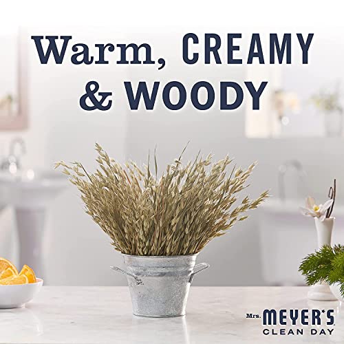 MRS. MEYER'S CLEAN DAY Foaming Hand Soap, Oat Blossom, 10 Fl Oz (Pack of 6)