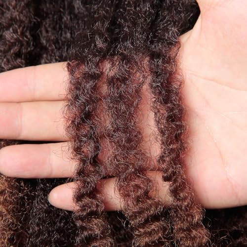 XSASLYET 18 Inch Marley Twist Braid Hair 8 Packs Cubano Style Protective Hair
