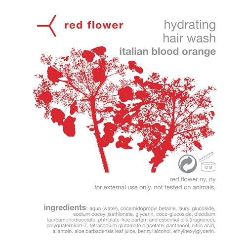 Italian Blood Orange Hydrating Shampoo - Sulfate-Free, 10 oz, Deep Moisture