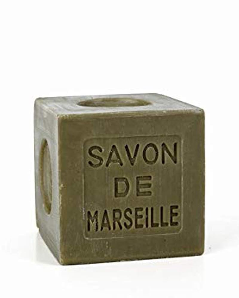 Olive Oil Marseille Soap Cube - 72% Olive Oil, Pack of 2 (400g Each)