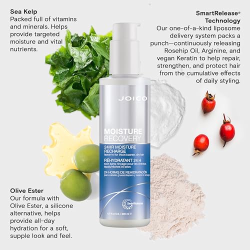 Joico Moisture Recovery 24 Hour Leave-In Hair Moisturizer - 6.7 Fl Oz