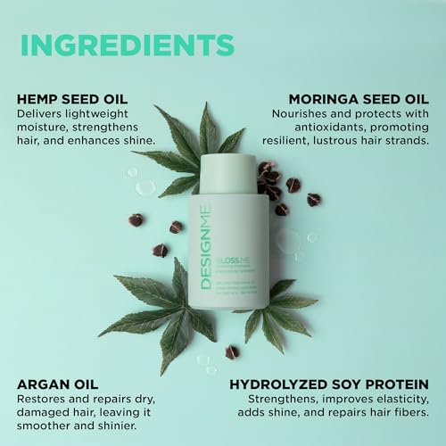Hydrating Argan Oil Shampoo for Dry & Frizzy Hair - 10 Fl Oz