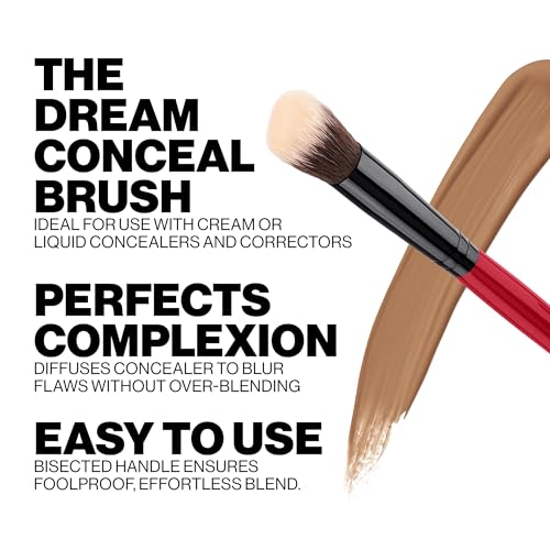 Concealer Brush for Liquid and Cream Makeup - Airbrush Finish