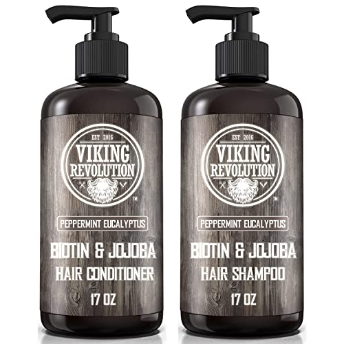Men's Eucalyptus Peppermint Shampoo & Conditioner Set - 17oz Pack of 2