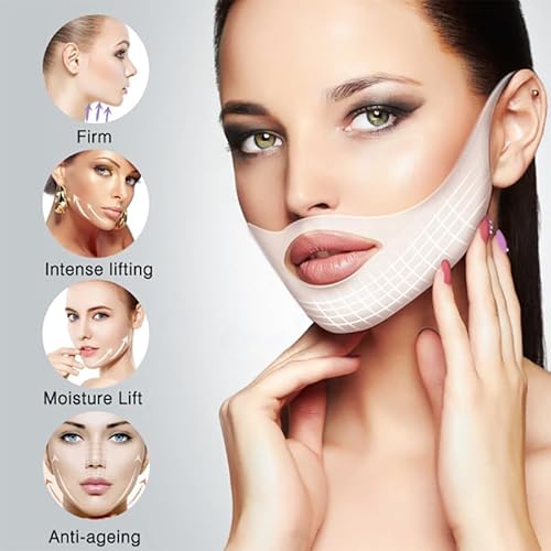 Chinology Chin Mask - Double Chin Lifting, Jawline Firming Mask For Face And Neck (2)