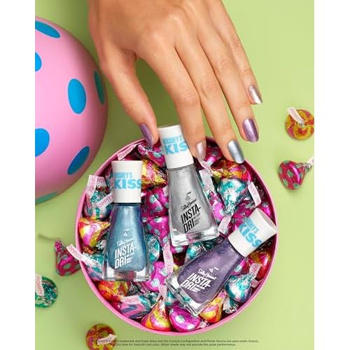 Sally Hansen Insta-Dri x - Giving Kisses??, 0.3oz - Pack of 2