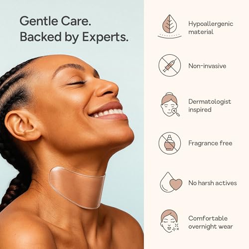 Reusable Silicone Chest Wrinkle Patches Anti-Aging & Moisturizing for Décolleté