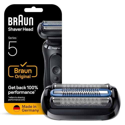 Braun Series 5 Electric Shaver Replacement Head Black - Compatible with Series 54B