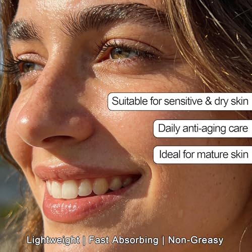GHK-Cu Copper Peptide Facial Serum ? Moisture-Balancing Formula with Hyaluronic Acid ? Lightweight Daily Hydration, 1 fl oz