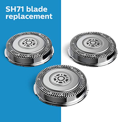 Genuine Replacement Heads for Philips Norelco Shavers - 3 Pack (S5000 & S7000 Compatibility)