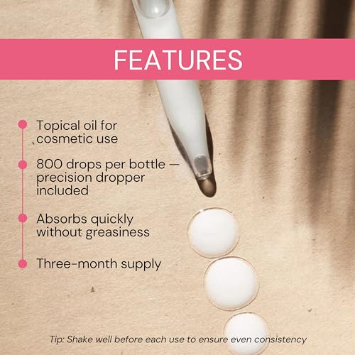 BIOLABS PRO Progest Maxx Oil - Bioidentical Natural Solution - 8mg Per Drop - Three Month Supply - Luxury Glass Bottle - 1oz