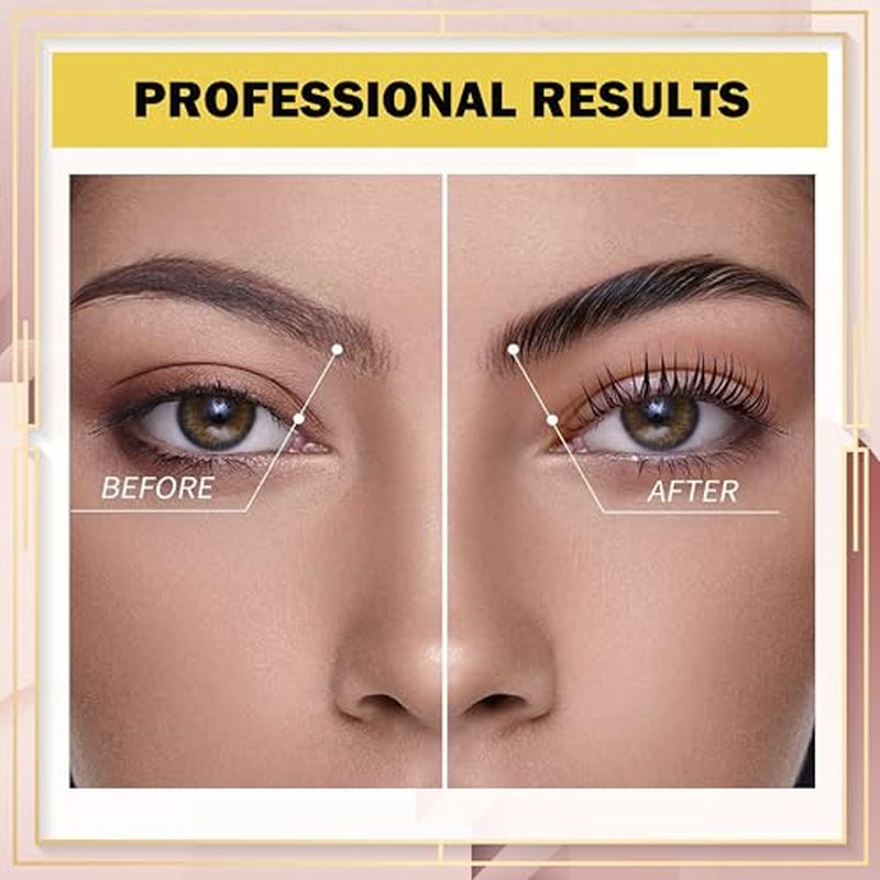 Lash Lift Kit Black Color Upgraded Brow Lamination Kit Easy for Beginner and Professional Salon-Quality Eyelash Perm Kit Safe Effective Results Salon & DIY Use
